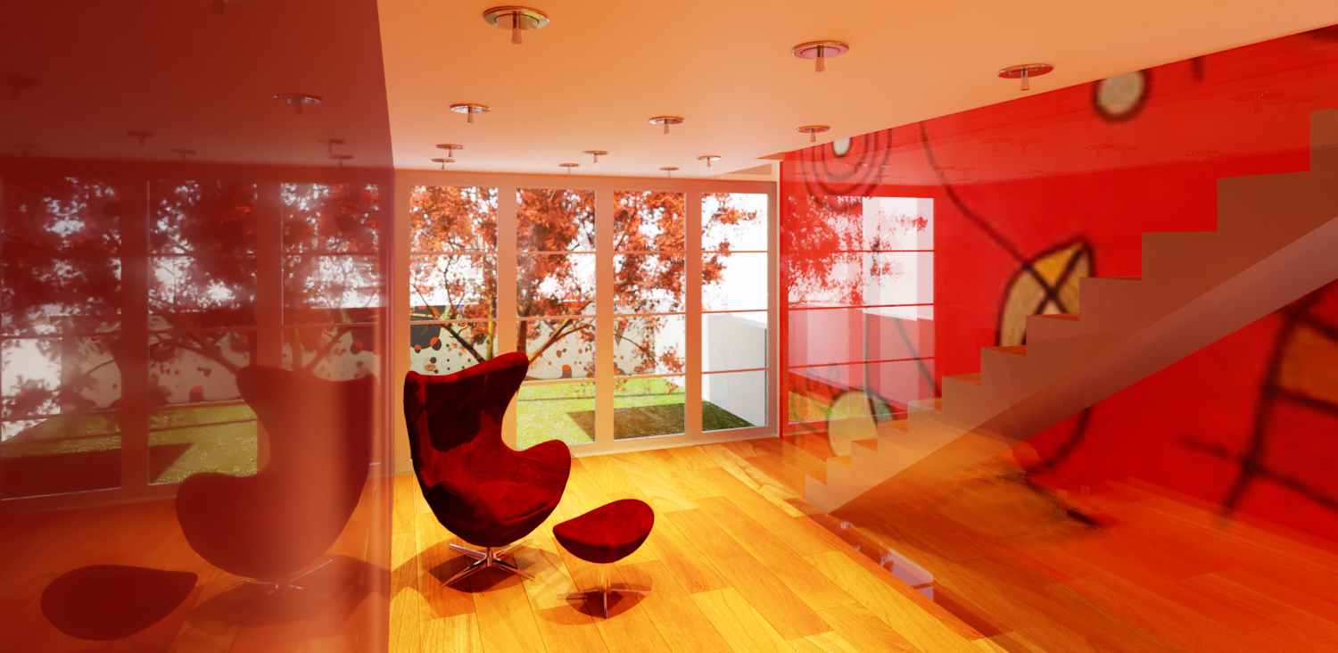 PERSPECTIVE WITH GLASS WALL 1