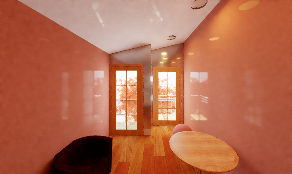 Perspective - Front Office looking to the street